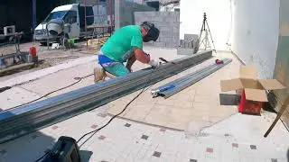 Andy's Garage attempts structural steelwork