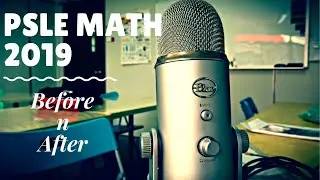 All before and after questions in 2019 PSLE Math