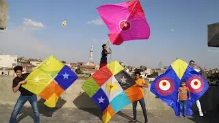 Abubakar 3 Small Kite Caught & Kite Fight