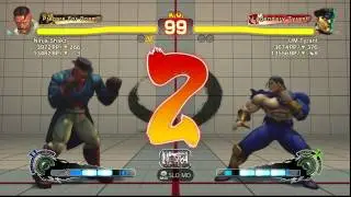 USFIV~ Dudley (Ninja Shakz) vs.  M.Bison (UM Tyrant) HD