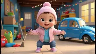 New Year Garage Cleaning Song | Fun Learning & Action Video for Toddlers