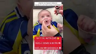 Bebeklerde İlk 1 Yıl Neden Vitamin &Ccedil;ok &Ouml;nemli?#ebeveyn #bebekbakımı #yenidogan #annebebek #sağlık