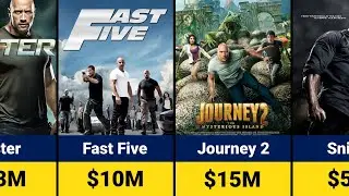 Dwayne Johnson Salary Per Movie 💰| The Rock | Dwayne Johnson Movies
