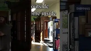 Exploring the Post Office: A Curious Encounter 🚶&zwj;♂️📮