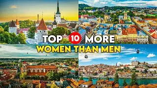 Shocking! 10 Countries With More Women in 2025💃🏻⬆️