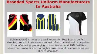 Branded Sports Uniform Manufacturers In Australia &ndash; Sublimation Garments