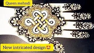 New trending intricated mehndi design| learn new intricated mehndi design #trendingmehndi #mehndi