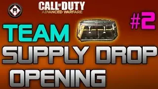 Advanced Warfare: Supply Drop Opening #2 Triple Elite?! (CoD AW: Team Supply Drop Opening)
