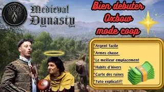 Comment bien debuter? Guide du debutant medieval dynasty Fr ! Astuce Tuto