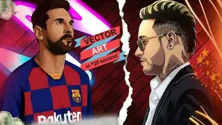 How to Make Mobile Vector Art Less Then *20 Seconds* | Make A Simple Image Vector Art | Graphi Pia