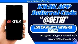 Krak App Referral Code  @GET10 Get $10 Instantly and Unlock Benefits   Krak App Invite Code