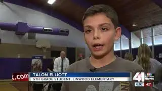 Linwood students pack hygiene kits for disasters