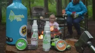 Herbalist creates plant based products for outdoors
