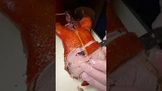 Tableside Peking duck at Spring Las Vegas #duck #pekingduck #chinesefood