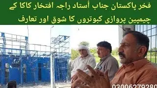 چیمپین اُستادوں کے چیمپین کبوتر۔ فخر پاکستان اُستاد راجہ افتخار کاکا۔