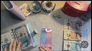 52 WEEK ENVELOPE CHALLENGE UNSTUFFING &pound;448 PT2 | REALLOCATION | SAVINGS CHALLENGES