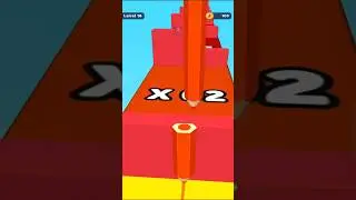 Color Pencil Run Lvl. 16 #shorts #games
