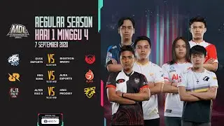 [Bahasa Indonesia] MDL-ID S2 Regular Season Week 4 Day 1