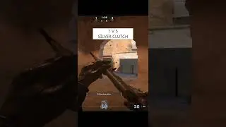1v5 silver clutch