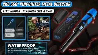 🔦 Find More Treasure! CKG 360&deg; Metal Detector Pinpointer in Action 💎