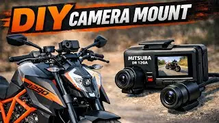 Заводского нет &mdash; сделал сам! Крепление видеорегистратора на KTM 1290 Super Duke R