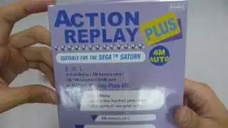 EMS ACTION REPLAY PLUS 4M FOR SEGA SATURN