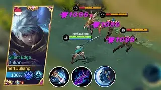 TOP GLOBAL JULIAN INSANE DAMAGE BUILD | JULIAN BEST BUILD 2022 | MOBILE LEGENDS BANG BANG