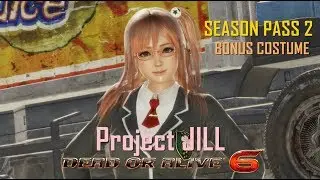 DEAD OR ALIVE 6 HONOKA Bonus School Costume Gameplay (SEASON PASS 2) Arcade (Legend) - Project-JILL-