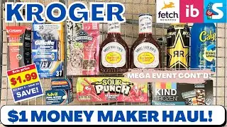 KROGER COUPONING | $1 MONEY MAKER HAUL!! | MEGA EVENT CONTINUED! | 5/25 - 5/31