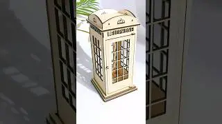 DIY Phonebooth Decor!🤩Laser Cut with NEJE Max4