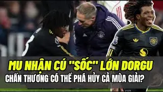 MU nhận &ldquo;c&uacute; sốc&rdquo; lớn: Chấn thương của Patrick Dorgu c&oacute; thể ph&aacute; hỏng cả m&ugrave;a giải?