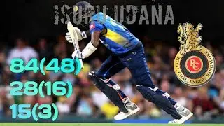 Isuru Udana's power hitting