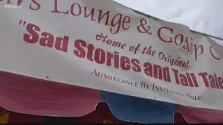 Where the fair workers go to relax