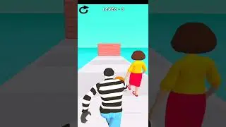 Girl Run 3D - Catch the Thief  ​- All Levels Gameplay Android Levels Part 1