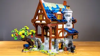 LEGO Ideas Medieval Blacksmith CLOSE-UPS | Set 21325