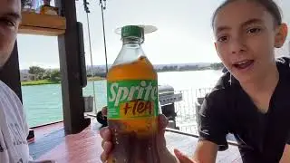 Trying worst soda SPRITE TEA!! VIRAL