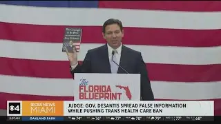 Gov. DeSantis spread false information when pushing trans health care bans, judge said