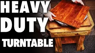 Making A Heavy Duty Turntable For Sculpting