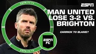 ‘INEXPLICABLE!’ Manchester United lose 3-2 against Brighton in the Carabao Cup | ESPN FC