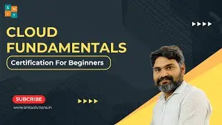 Cloud Fundamental Certification for beginners