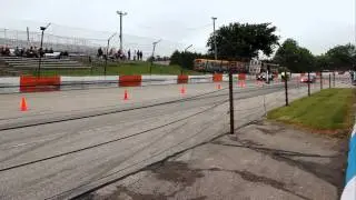 Detroit Iron Race at the Street Drags (LaCrosse Speedway) 6-10-11 Race 5