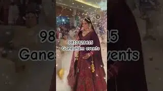 bridal entry concept#smoke theme #hindisong #events