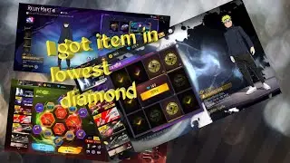 I got lowest diamond in arrival animation bundle emote and evo gun skin
