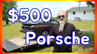 I buy a bucket list car...and it's a bucket....500 Dollar Porsche 944.