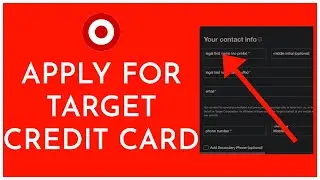 How To Apply For Target Credit Card Online (2023)