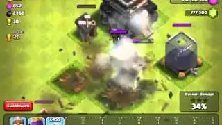 1000 Lightning Spell Raid! Clash Of Clans