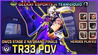 [ Tr33 ] Team Liquid vs Geekay Esports | Grand Finals | OWCS NA Stage 2
