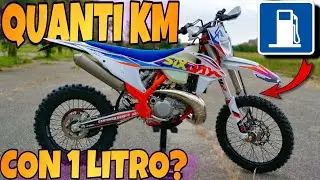 QUANTI KM FA CON 1 LITRO il KTM 300 SIX DAYS 2022?!