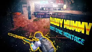 DADDY MUMMY beat sync montage | BATTLEGROUND MOBILE INDIA | Textron Plays