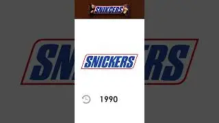 Snickers Logo History